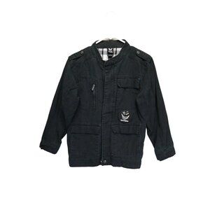 Shaun White Boys Utilizy Jacket Size L w/ DISTURBED Band rare patch